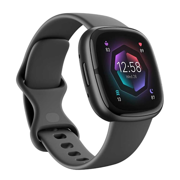 Fitbit Smartwatch Sense 2 Søvfarvet Sort