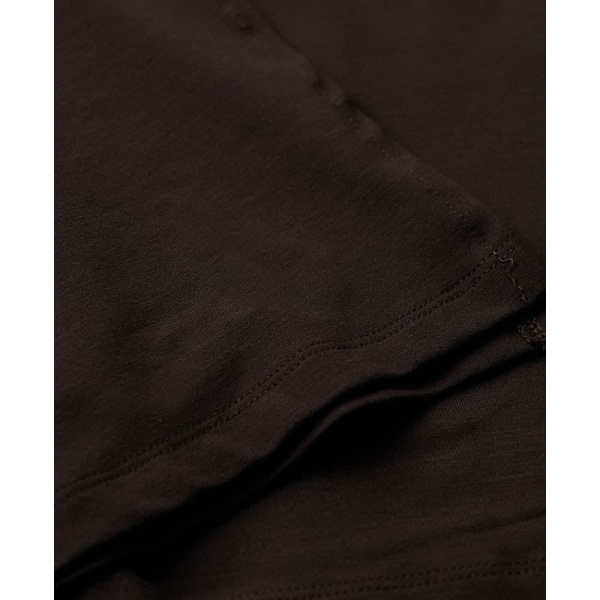 Superdry Scoop Neck Jersey Midi Klänning Brun XS Kvinna