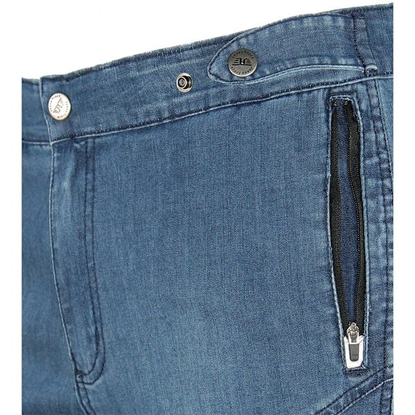 Jeanstrack Ride Shorts Blå XL Man