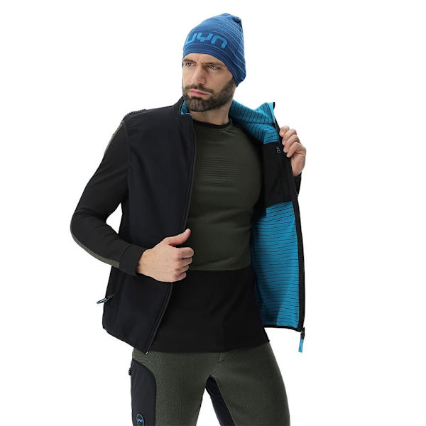 Uyn Vest Spire Softshell Sort L Mand