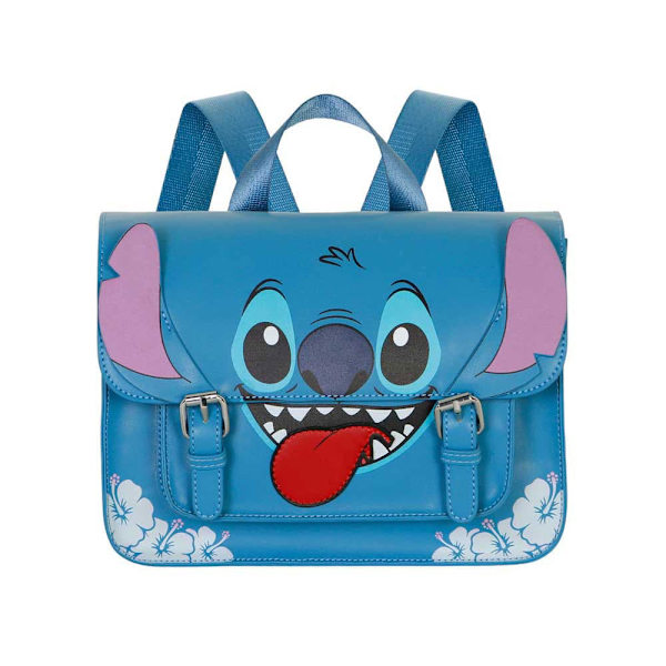 Karactermania Disney Lilo And Stitch Tongue Satchel Olkalaukku Reppu Sininen  Mies