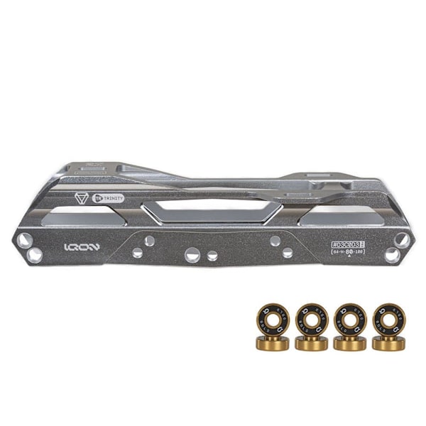 Iqon Inline Skates Ram Tr Decode Pro 80 Silver 243 mm