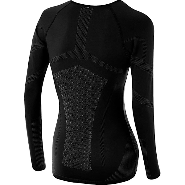 Loeffler Transtex Warm Alpine Langærmet Baselayer Sort 44-46 Kvinde