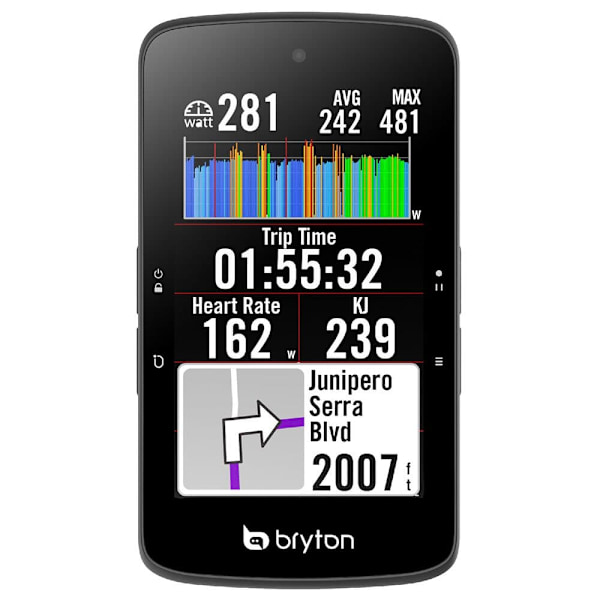 Bryton Cykelcomputer Rider S800 E Sort