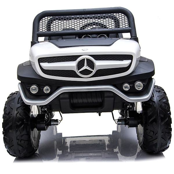 Runruntoys Auto Mercedes Benz Unimog 12v Valkoinen