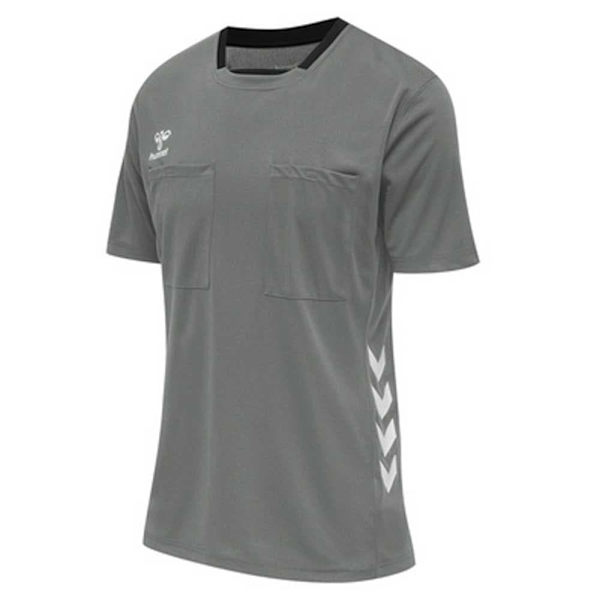 Hummel Lyhythihainen T-paita Referee Chevron Harmaa S Nainen