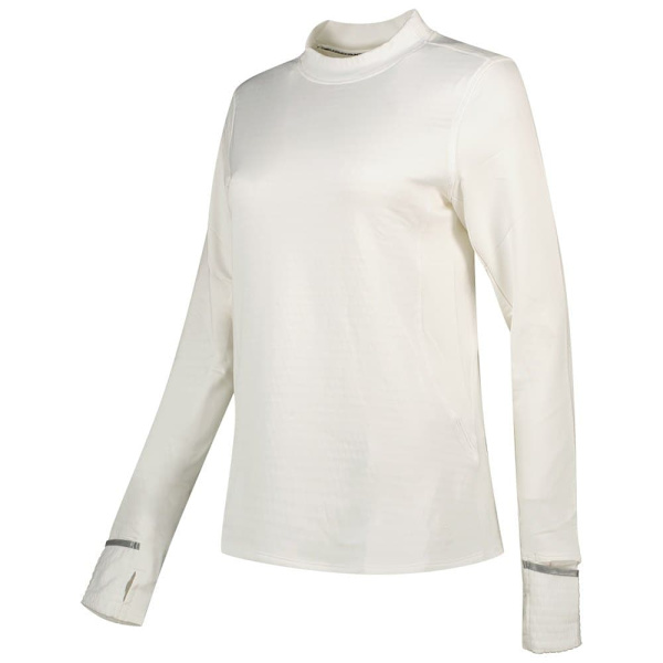 Under Armour Långärmad T-shirt Qualifier Cold Vit XS Kvinna