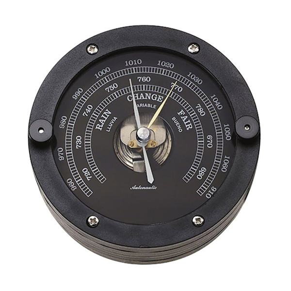 Autonautic Instrumental Nautisk Barometer Bbp Svart