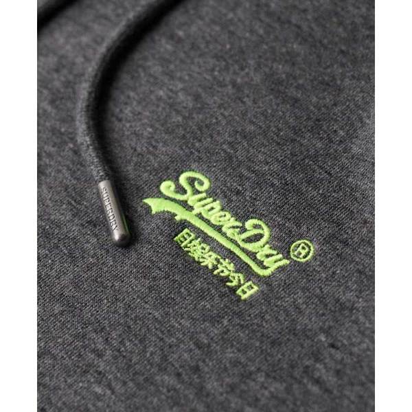 Superdry Essential Logo Hættetrøje Grå M Mand
