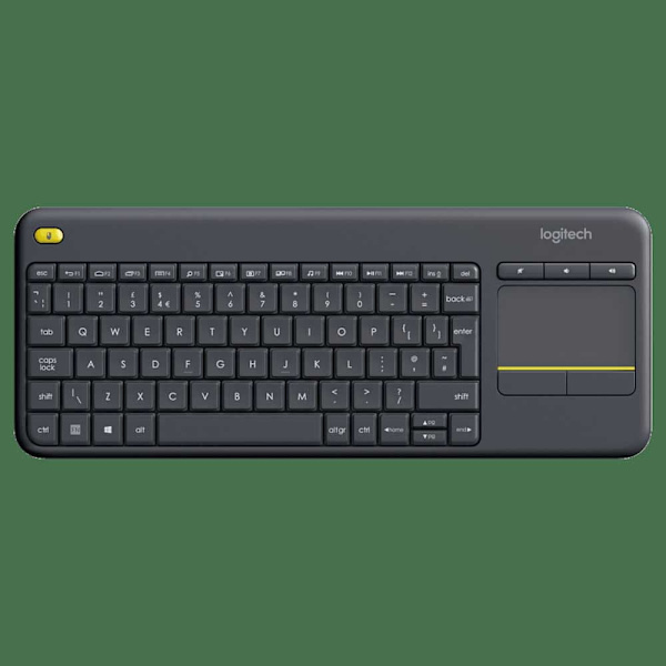Logitech Trådløst Tastatur K400 Plus Sort French QWERTY