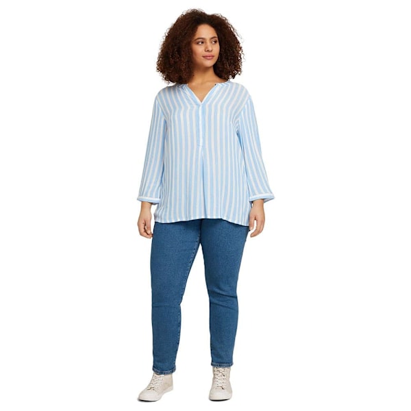 Tom Tailor Blus 1024917 Blå 50 Kvinna