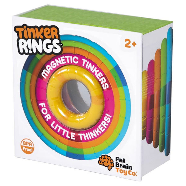 Fat Brain Toys Magneettiset Pinottavat Renkaat Tinker Rings