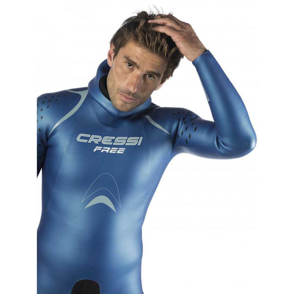 Cressi Fri Apnø 3.5 Mm Blå S