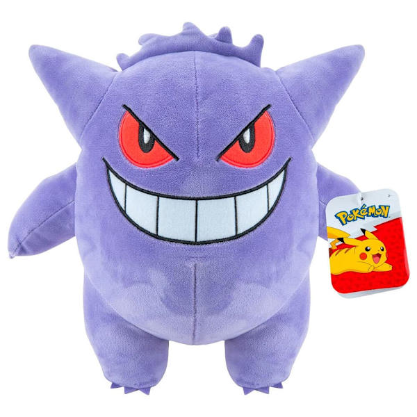 Jazwares Pokémon Gengar -pehmolelu 24 Cm
