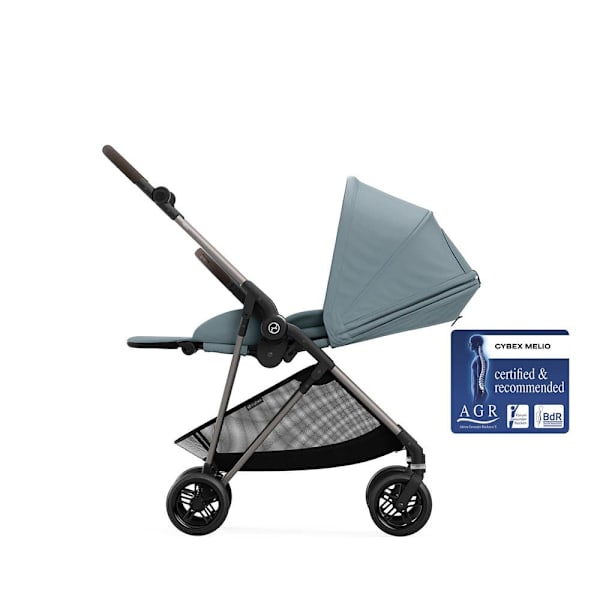 Cybex Melio Lastenvaunut Harmaa