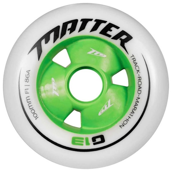 Matter Wheels Skridskor Hjul G13 F2 Durchsichtig 100 mm