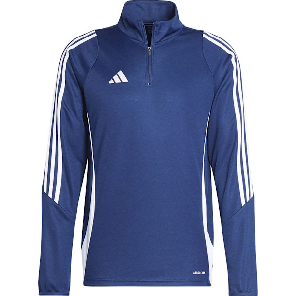 Adidas Half Zip Sweatshirt Training Tiro24 Blå L / Regular Man