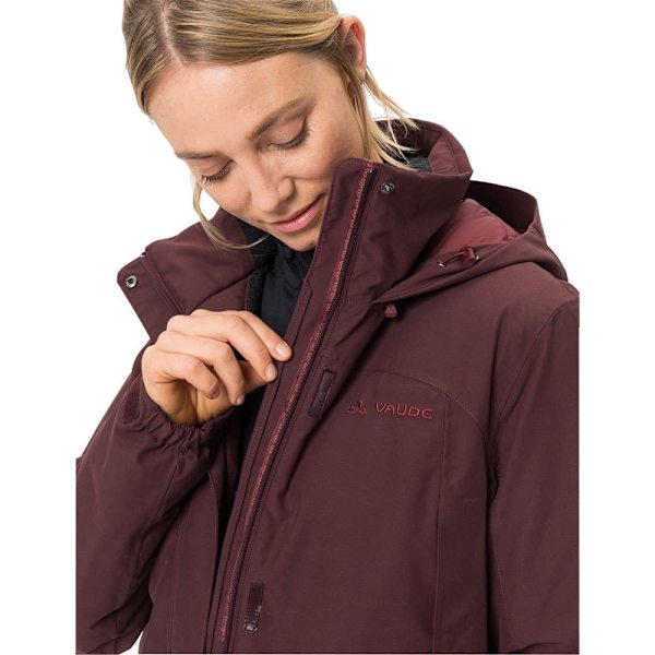Vaude Skomer Wool Jacka Lila 34 Kvinna