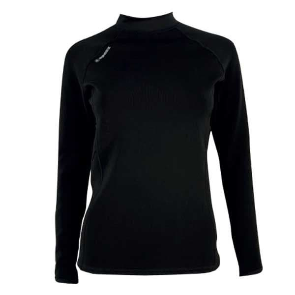 Apeks Langærmet T-shirt Thermiq Carbon Core Sort XS Mand
