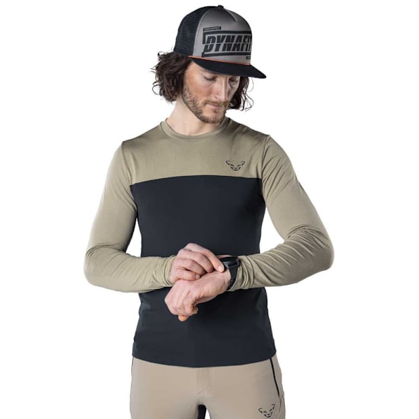 Dynafit Traverse S-tech Pitkähihainen T-paita Vihreä M-L Mies