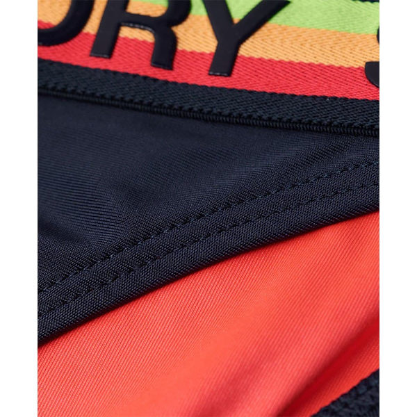 Superdry Logo Classic Bikinitrusser Blå XS Kvinde