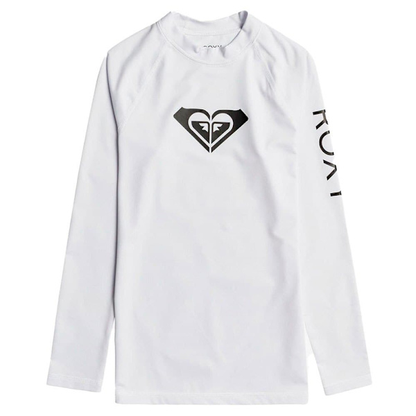 Roxy Helhjertet Rashguard Erjwr03547 Hvid M