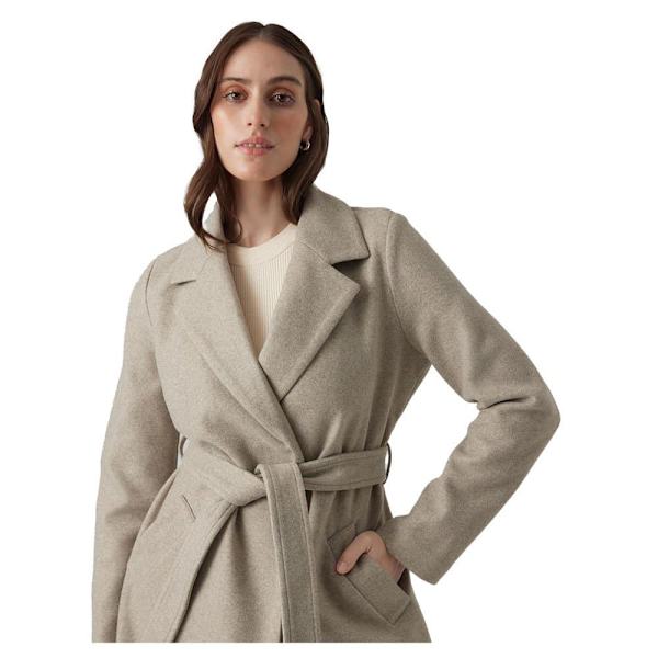 Vero Moda Fortuneaya Frakke Grå L Kvinde