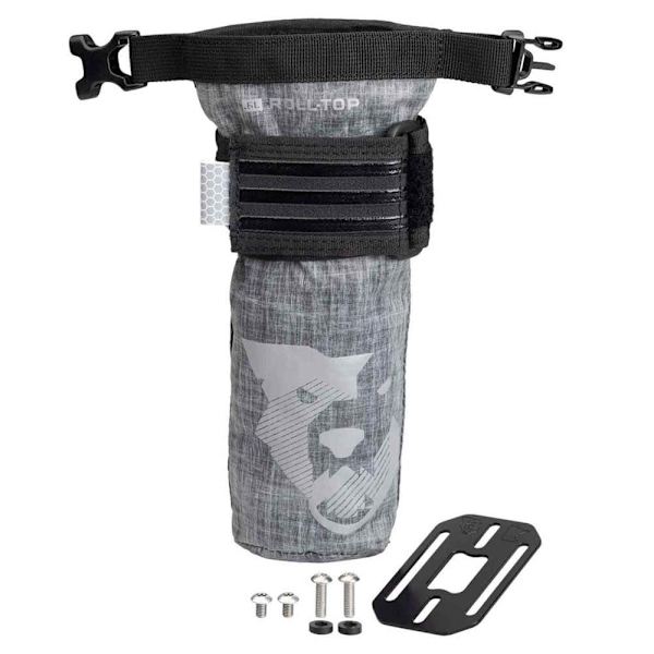 Wolf Tooth Runko Laukku Wt B-rad Teklite Roll 0.6l Harmaa