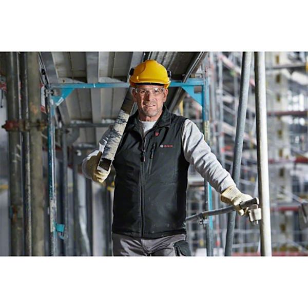 Bosch Professional Uppvärmd Väst Ghh 12 + 18v Xa + Gaa 12v-21 + Gba 12v 2.0 Blå 3XL