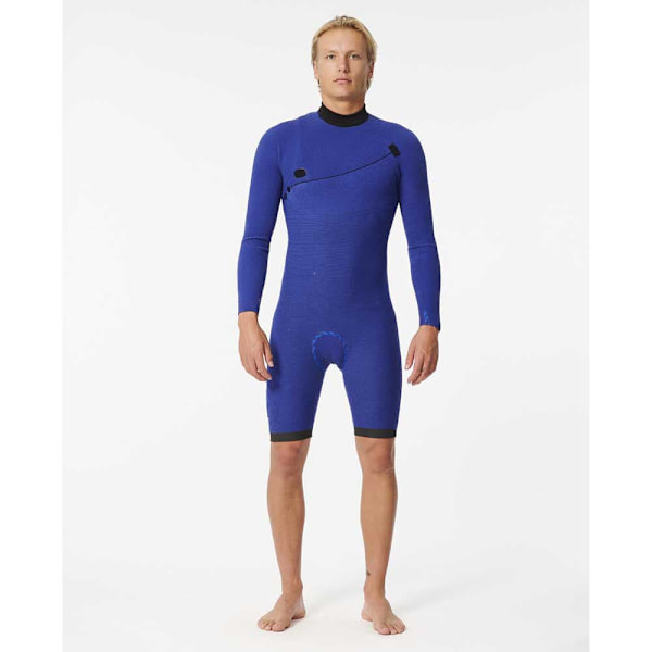 Rip Curl Shorty Med Lynlås Bagpå E Bomb 2/2 Mm Spring Sort XL