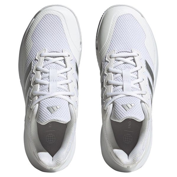 Adidas Alla Hovskor Gamecourt 2 Vit EU 36 Kvinna
