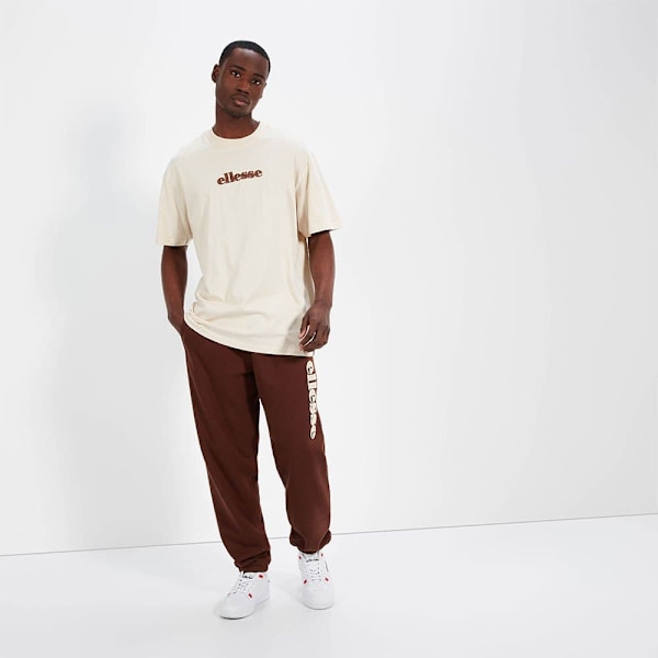 Ellesse Lyhythihainen T-paita Kem Ruskea 2XL Mies