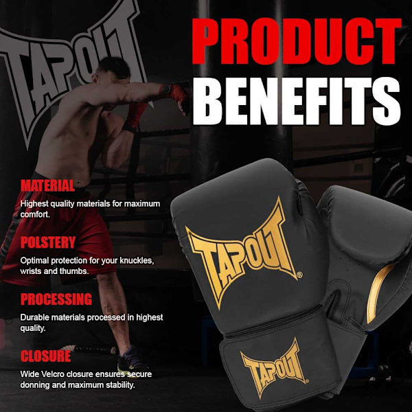Tapout Boxningshandskar I Konstläder Ragtown  12 oz