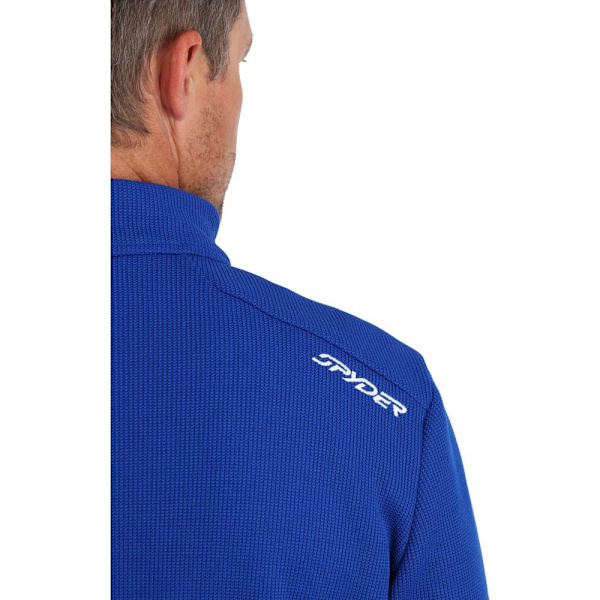 Spyder Full Dragkedja Fleece Bandit Blå S Man