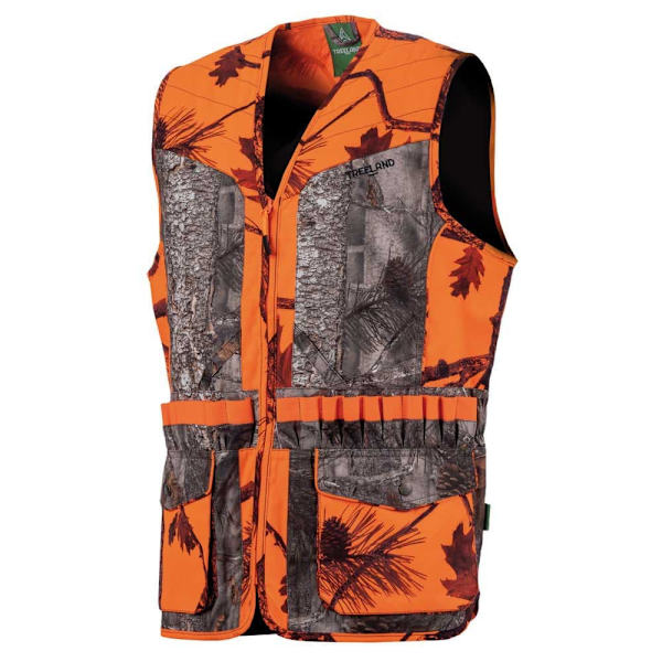 Treeland Vest T600k Grøn,Orange 10 Years