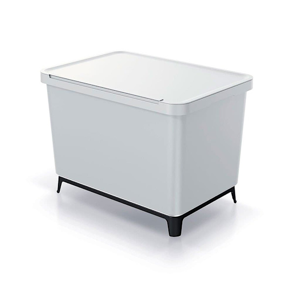 Keden Återvinningstunna 2x23l Systema 56x39x41 Cm Silver