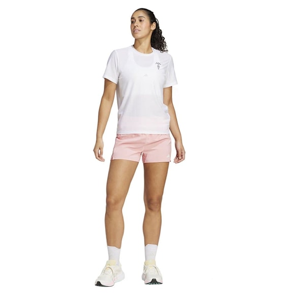 Adidas Own The Run 4´´ Shorts Rosa M Kvinde
