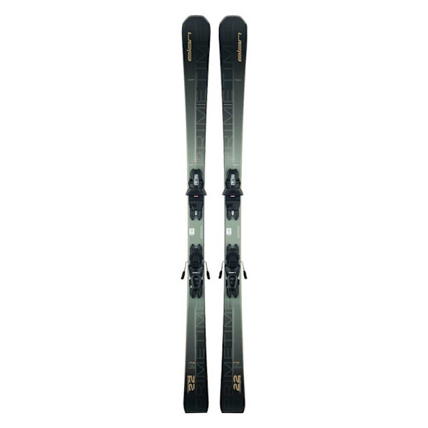 Elan Primetime 22 Black Ps + El 10.0 Gw Shift Blk B85 Alpint Skidpaket Svart 172