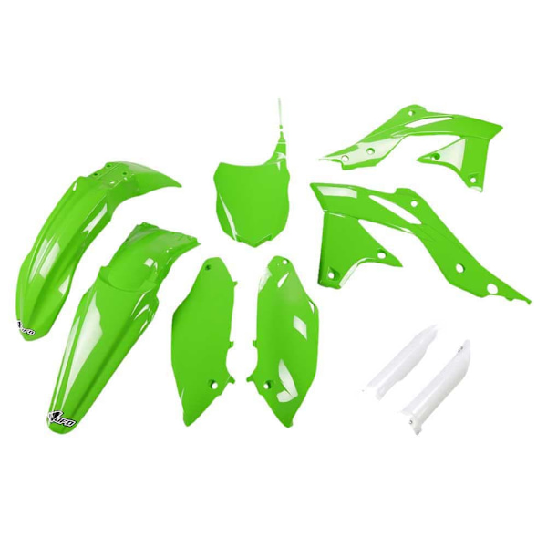 Ufo Plastsæt Kawasaki Kxf 250 2013-2016 Kakit219f-026 Fork Protectors &
