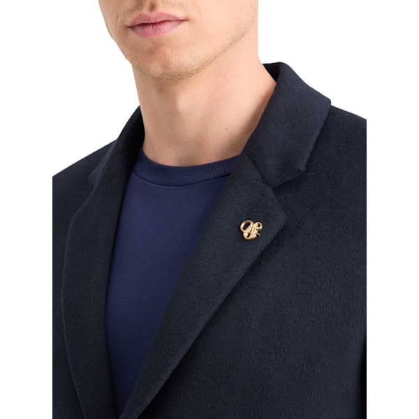 Scotch & Soda Wool Classic Kappa Blå L Man