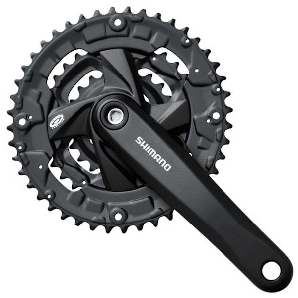 Shimano Med Kedjeskydd Acera M371 104 Bcd Vevparti Svart 170 mm / 42/32/22t
