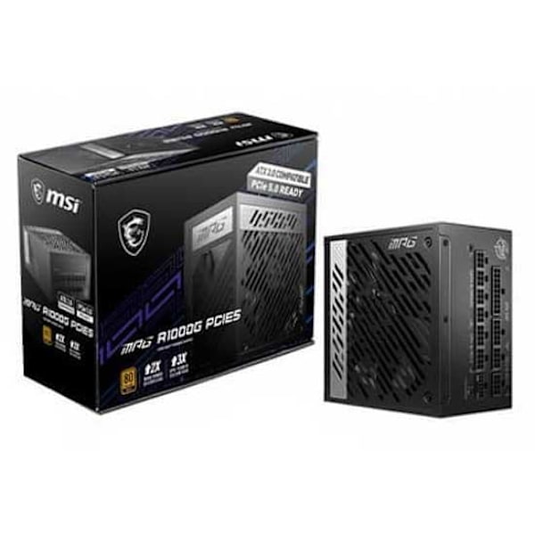 Msi Modulaarinen Virtalähde A1000g 80 Plus Gold 1000w Hopeinen
