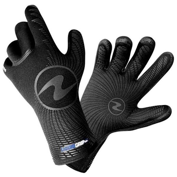 Aqualung Handsker Dry Liquid Seams 5f 5 Mm Sort M