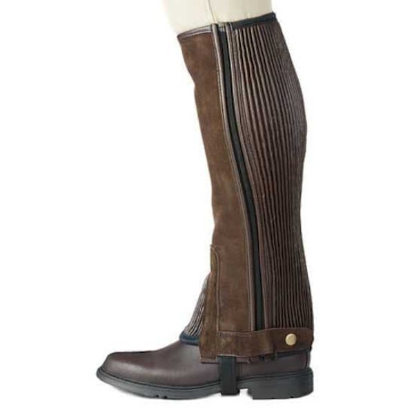 Lexhis Split Læder/læder Half Chaps Brun M