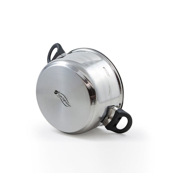 San Ignacio Köksredskap Set 18/20/24 Cm Pk3151 8 Bitar Med UppsÄttning Pannor Silver