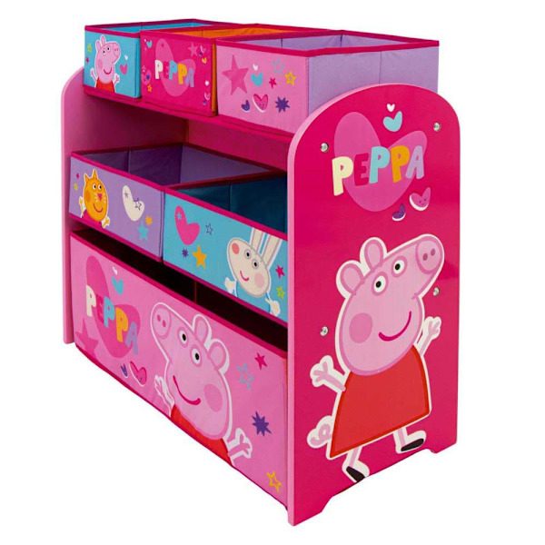 Peppa Pig Lådorganisatorhängare 6 Rosa