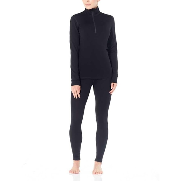 Icebreaker Baselag 260 Tech Merino Sort XL Kvinde