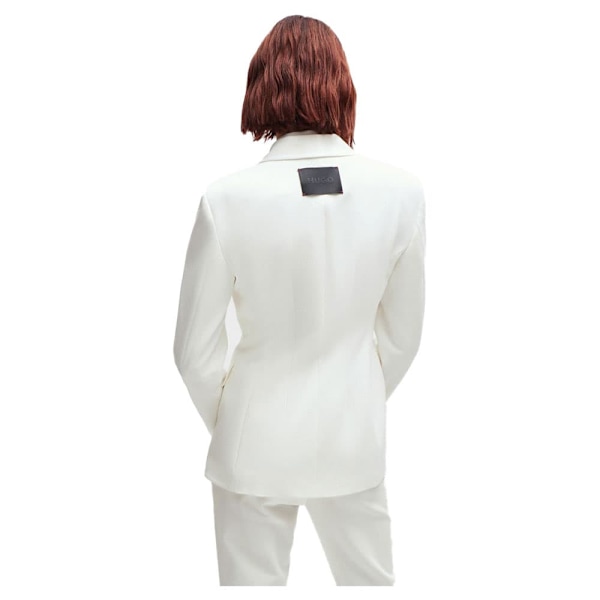 Hugo Asmalla Blazer Hvid 38 Kvinde