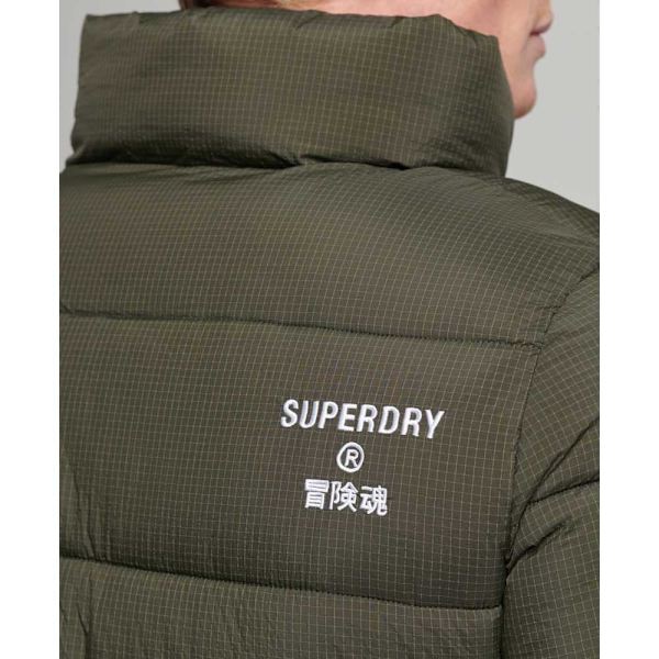 Superdry Jakke Non Hooded Sports Puffer Grøn 2XL Mand