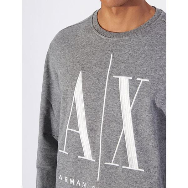 Armani Exchange 8nzmpa_zj1zz Tröja Grå L Man